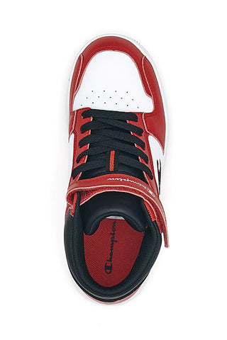 Sneakers Rosse e Bianche Champion Rebound 2 Mid B Gs