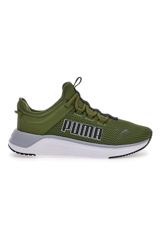 Puma Softride Astro Slip Grüne Laufschuhe