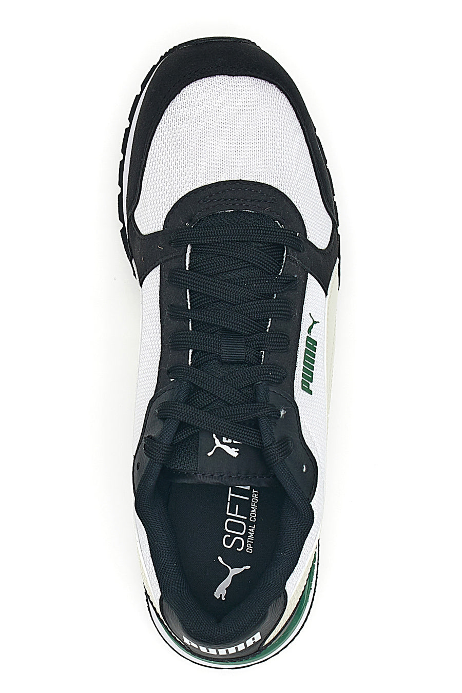 Sneakers nere e bianche con dettagli colorati Puma St Runner V3