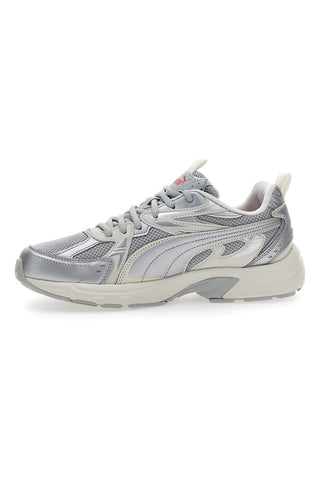 Puma Milenio Tech Fitnessschuhe in Weiß und Silber
