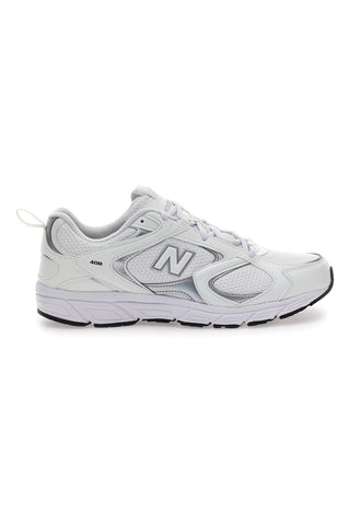 New Balance – ML408W – Weiße und silberne Sneakers