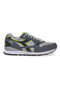 Sneakers Grigie con Tomaia in Pelle DIADORA N.92