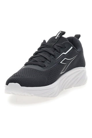 Diadora – Piper – Schwarze Sneakers mit DD-Komfort