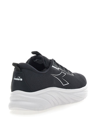 Diadora – Piper – Schwarze Sneakers mit DD-Komfort