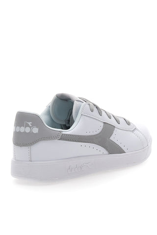 Sneakers Bianche e Argento con Lacci DIADORA GAME P CAMO GS