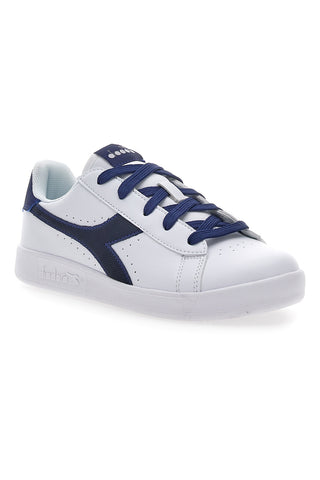Sneakers Bianche e Blu con Lacci DIADORA GAME P CAMO GS