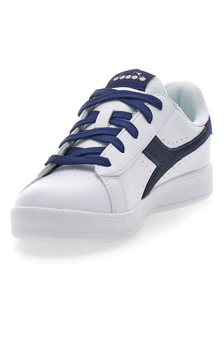 Sneakers Bianche e Blu con Lacci DIADORA GAME P CAMO GS
