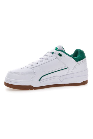 Weiße und grüne Sneakers mit perforiertem Obermaterial CHAMPION RD18 HERITAGE LOW