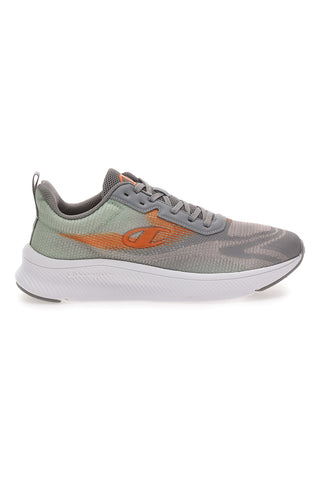 Graue Sneakers mit Schnürsenkeln Champion GALACTIC Low Cut Schuh