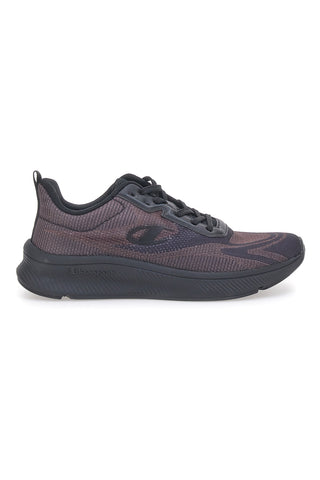 Schwarze und rote Sneakers mit Mesh-Obermaterial CHAMPION GALACTIC Low Cut Shoe