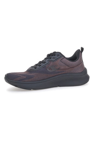 Schwarze und rote Sneakers mit Mesh-Obermaterial CHAMPION GALACTIC Low Cut Shoe
