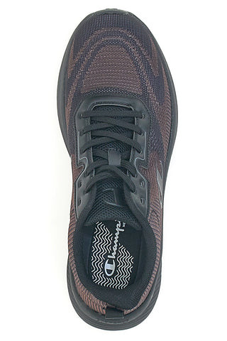 Schwarze und rote Sneakers mit Mesh-Obermaterial CHAMPION GALACTIC Low Cut Shoe