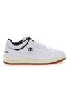 Schwarze und weiße Sneakers mit Gummisohle CHAMPION RD18 LOW
