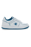 Sneakers Bianche e Azzurre Champion RD18 2 Low B Gs