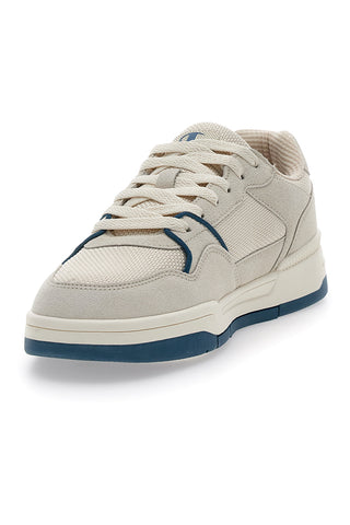 Sneakers Beige con Dettagli Blu CHAMPION RD18 HERITAGE BAJA B GS