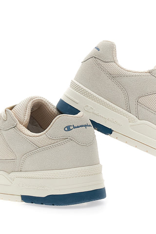 Sneakers Beige con Dettagli Blu CHAMPION RD18 HERITAGE BAJA B GS