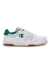 Weiße und grüne Turnschuhe CHAMPION CLY 87 B GS