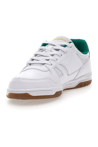 Weiße und grüne Turnschuhe CHAMPION CLY 87 B GS