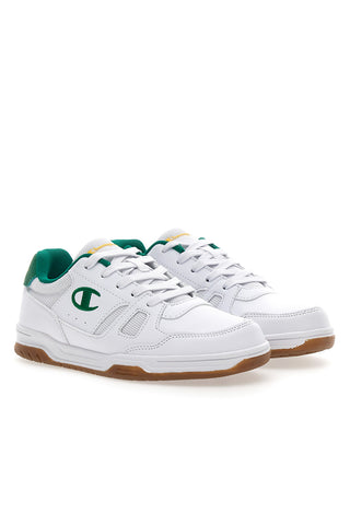 Weiße und grüne Turnschuhe CHAMPION CLY 87 B GS