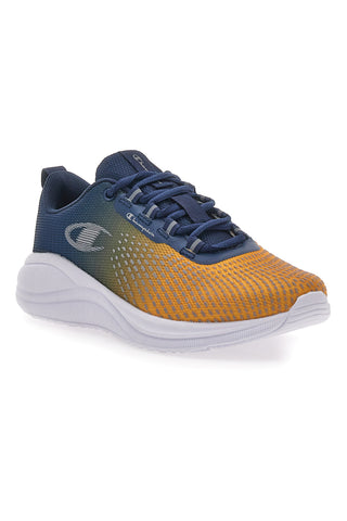 Champion – Siphon Reflect B GS – Blaue und gelbe Sneakers