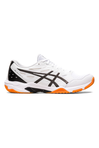 Asics Gel-Rocket 11 weiße Indoor-Trainingsschuhe