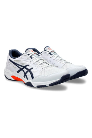 Asics Gel-Rocket 11 weiße Indoor-Trainingsschuhe