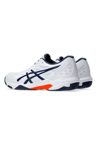Asics Gel-Rocket 11 weiße Indoor-Trainingsschuhe