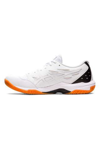 Asics Gel-Rocket 11 weiße Indoor-Trainingsschuhe