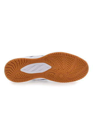 ASICS UPCOURT 6 Volleyballschuhe in Weiß und Blau