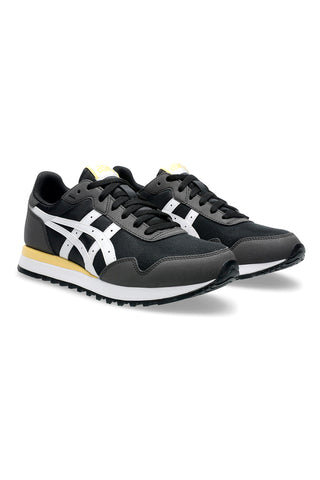 Sneakers Nere con Dettagli Laterali Bianchi ASICS TIGER RUNNER II