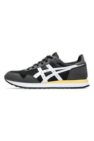 Sneakers Nere con Dettagli Laterali Bianchi ASICS TIGER RUNNER II
