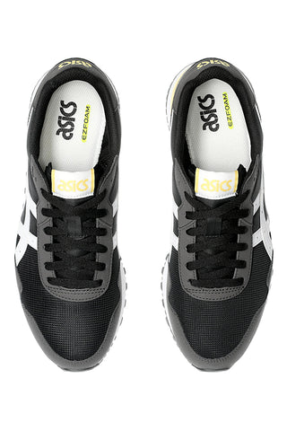 Sneakers Nere con Dettagli Laterali Bianchi ASICS TIGER RUNNER II