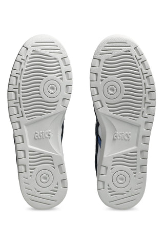 Weiße Turnschuhe mit blauem Logo ASICS JAPAN S GS