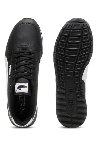Sneakers Nere con Tomaia in Pelle PUMA ST Runner v4 L