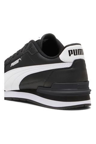 Sneakers Nere con Tomaia in Pelle PUMA ST Runner v4 L