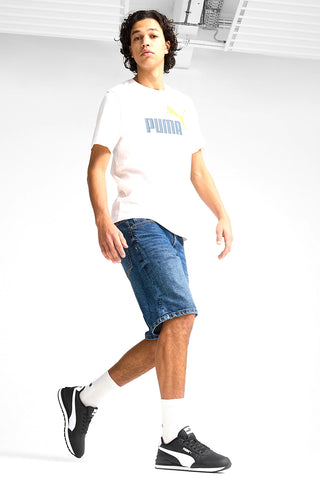 Sneakers Nere con Tomaia in Pelle PUMA ST Runner v4 L