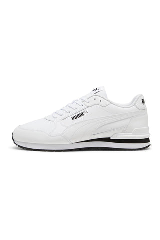 Sneakers Bianche con Tomaia in Pelle PUMA ST Runner v4 L