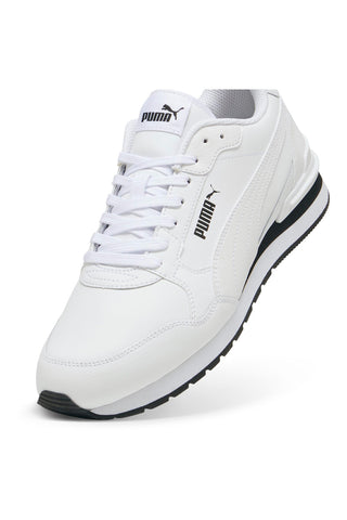 PUMA ST Runner v4 L Sneakers mit Obermaterial aus weißem Leder