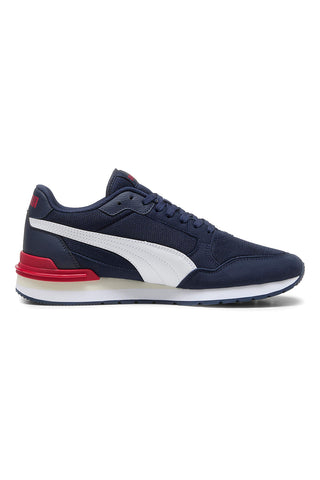 PUMA ST Runner v4 Mesh-Sneaker in Blau und Rot