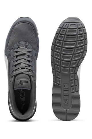 PUMA ST Runner v4 Mesh-Sneaker in Grau und Weiß