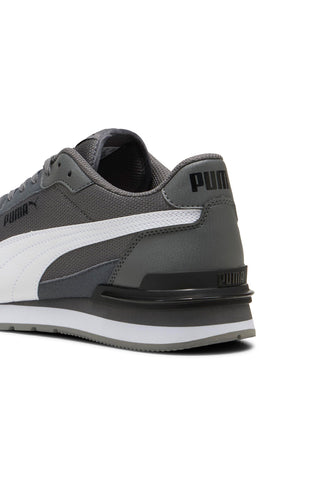 PUMA ST Runner v4 Mesh-Sneaker in Grau und Weiß