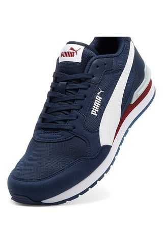 PUMA ST Runner v4 Mesh-Sneaker in Blau und Weiß