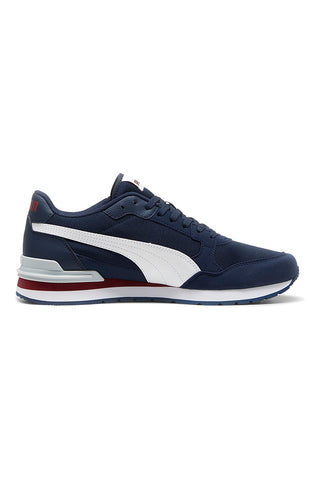 PUMA ST Runner v4 Mesh-Sneaker in Blau und Weiß