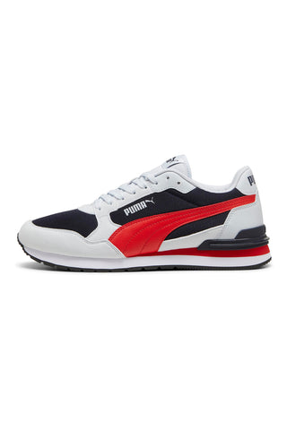 PUMA ST Runner v4 Mesh-Sneaker in Blau und Rot