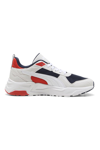 Sneakers Grigie con Dettagli Rossi e Blu PUMA Trinity 2 LT