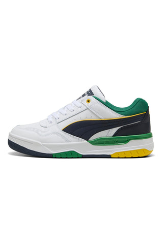 Sneakers Bianche e Verdi Puma Rebound Retro