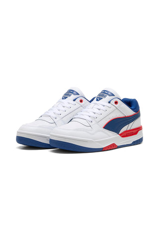 Sneakers Bianche e Blu Puma Rebound Retro