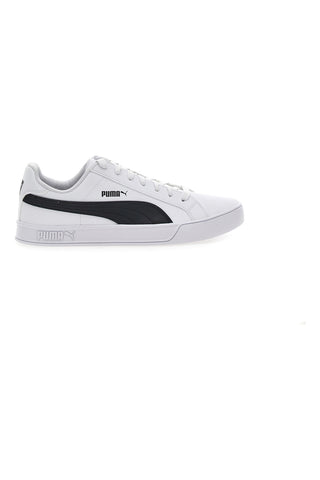 Puma – Smash Vulc – Weiße Schnürsneaker