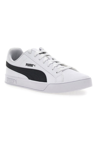 Puma – Smash Vulc – Weiße Schnürsneaker