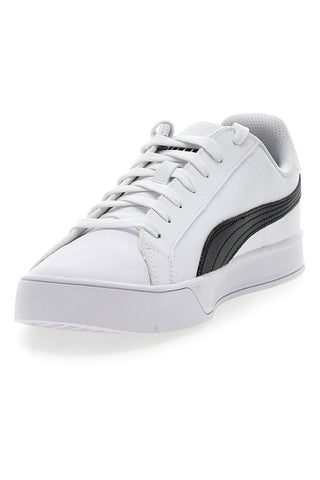 Puma – Smash Vulc – Weiße Schnürsneaker